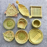 Творческая тарелка с закусками гостиная димсамб бамбука бамбука