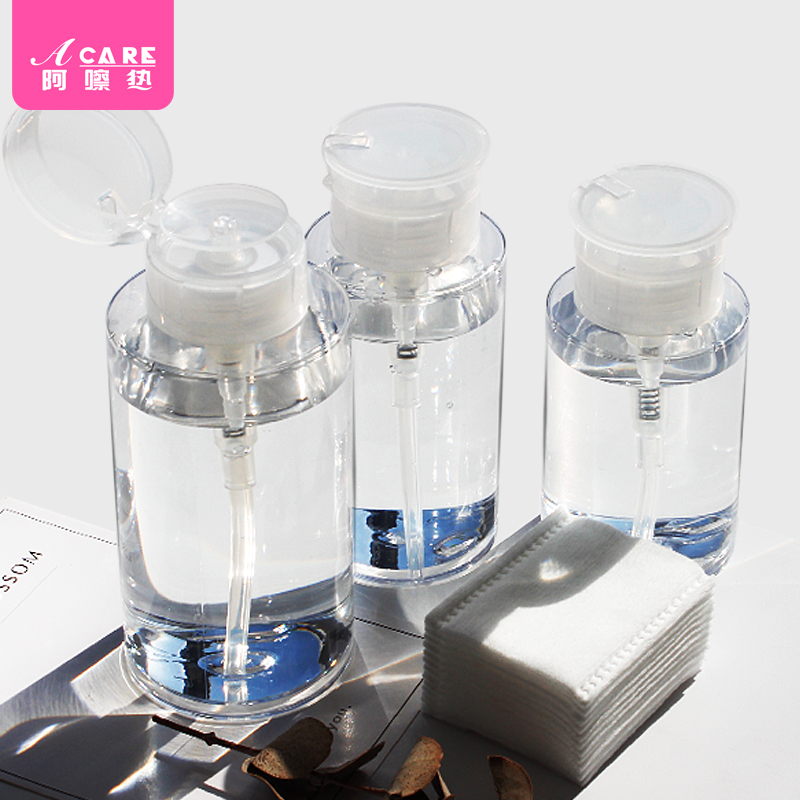 Makeup remover Water pressing bottle Empty Bottle Lotion SKIN MAKEUP WATER PRESSURE TAKING BOTTLE PRESS TRAVEL PORTABLE SPLIT BOTTLE LARGE CAPACITY