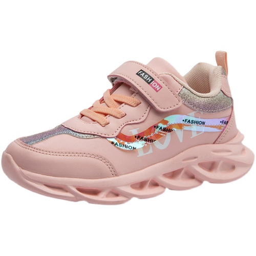 Детская спортивная обувь, демисезонная нескользящая белая обувь, туфли, коллекция 2022, подходит для подростков