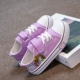 A16 Canvas Shoes Purple