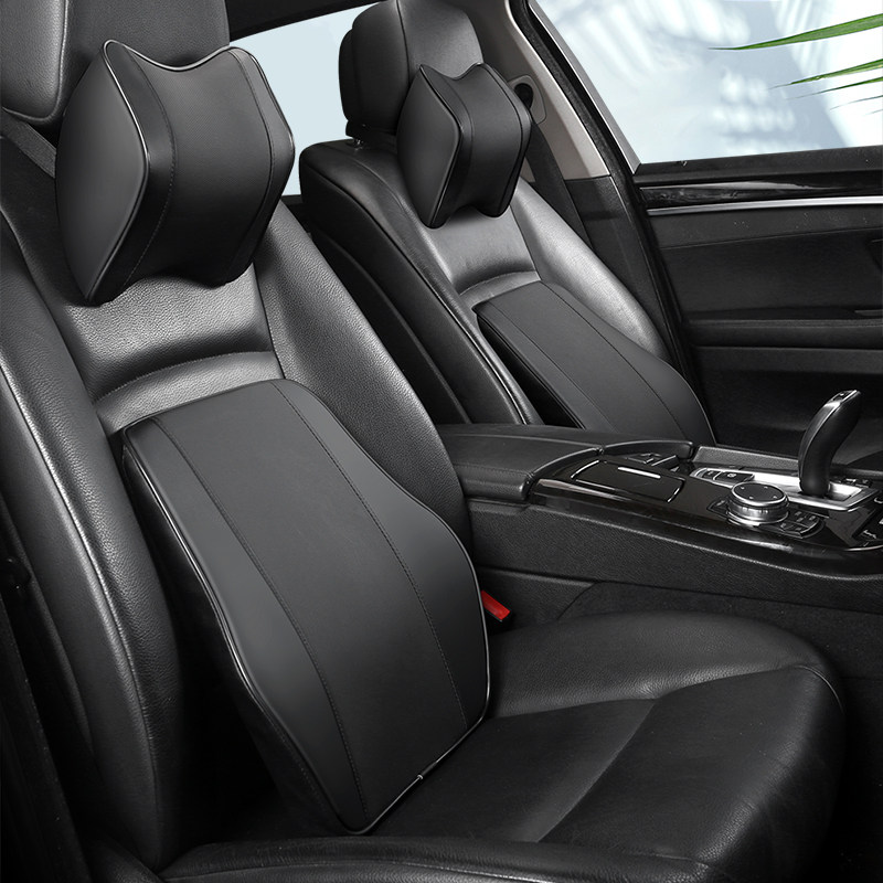 Car head pillow pillow with pillow seat memory cotton car waist on a pair of cervical vertebrae car