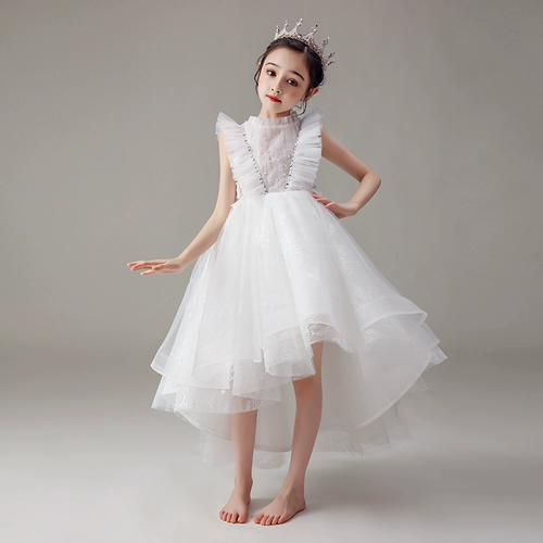 Наряд маленькой принцессы, детское платье, наряд для музыкальных выступлений, из фатина