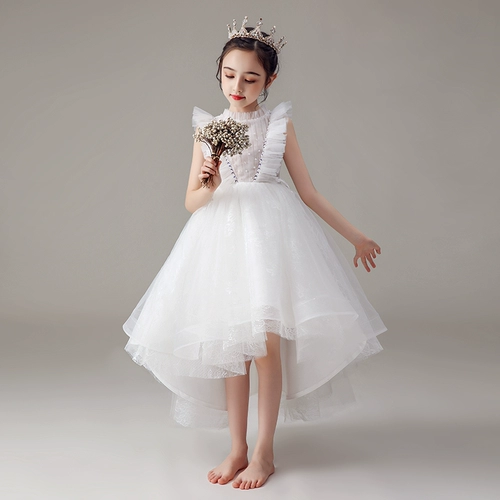 Наряд маленькой принцессы, детское платье, наряд для музыкальных выступлений, из фатина