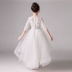 Cô gái sợi trắng sinh nhật công chúa váy fluffy gạc váy cưới trẻ em catwalk cô gái chủ trang phục - Váy trẻ em áo trẻ em Váy trẻ em