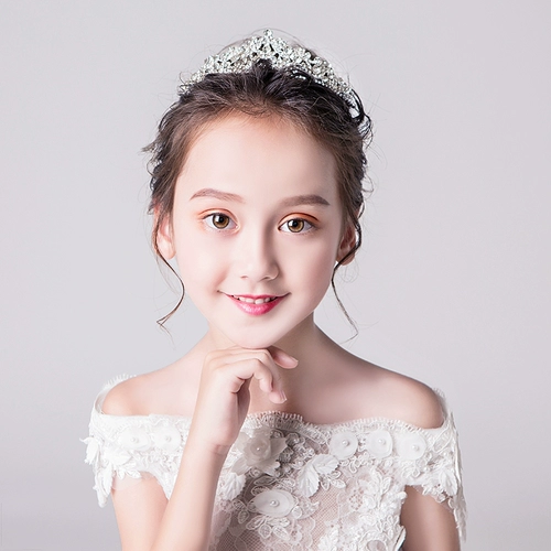 Детский аксессуар для волос для принцессы, ободок, свадебное платье, корона, подарок на день рождения