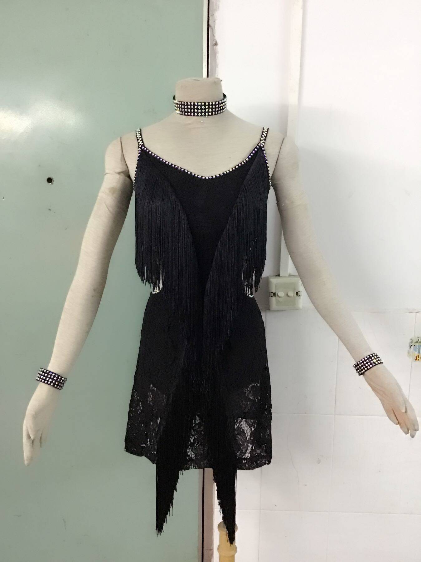 Professional new Latin performance competition dance skirt performance clothing adult national standard social dance clothing samba custom