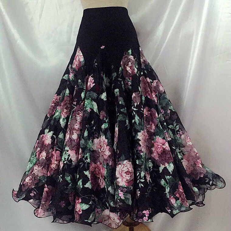 New Order for Moden Dance Swing Dress Adult Waltz National Standard Dance Show Practice Dress