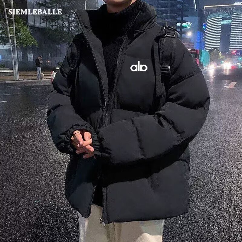 Autumn and Winter Thick Fleece Men's Cotton Clothing 2025 New down Cotton Jacket Men's Cotton Coat Couple Style