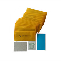 Screen film AIDS tempered film cleaning accessories alcohol wipes cotton sheet blue dust suction film cloth