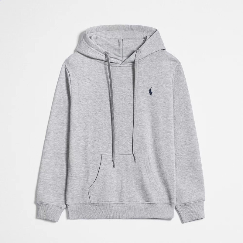 Spring and Autumn Paul Morgan Loose Casual Long-Sleeved Pure Cotton New Thin Men's Polo Pullover Hooded Men's Sweatshirt