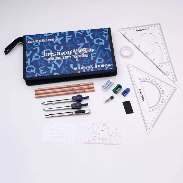 Golden Monkey Drawing Tool Kit Drawing Tool Construction Civil Engineering Student Mechanical Drawing Bag