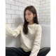 Hello Canon original marine element printed long-sleeved T-shirt women's autumn new simple loose cotton bottoming top