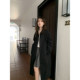 ສະບາຍດີ Canon Simple Raglan Sleeve Horn Button Windbreaker Jacket Women Spring 2024 New Loose Long Coat