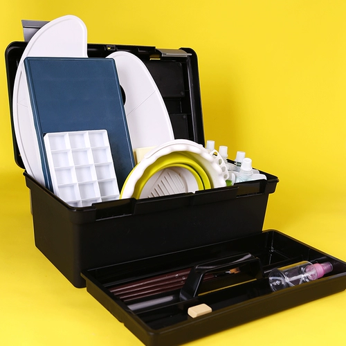 蒙玛特 Пигментированная гуашь, комплект для начинающих, детская кисть, художественный стаканчик для мытья кистей, 24 цветов