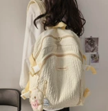 Вместительный и большой ранец, небольшая дизайнерская сумка через плечо, японский милый рюкзак, подходит для студента, тренд сезона