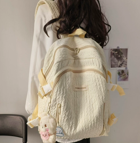 Вместительный и большой ранец, небольшая дизайнерская сумка через плечо, японский милый рюкзак, подходит для студента, тренд сезона