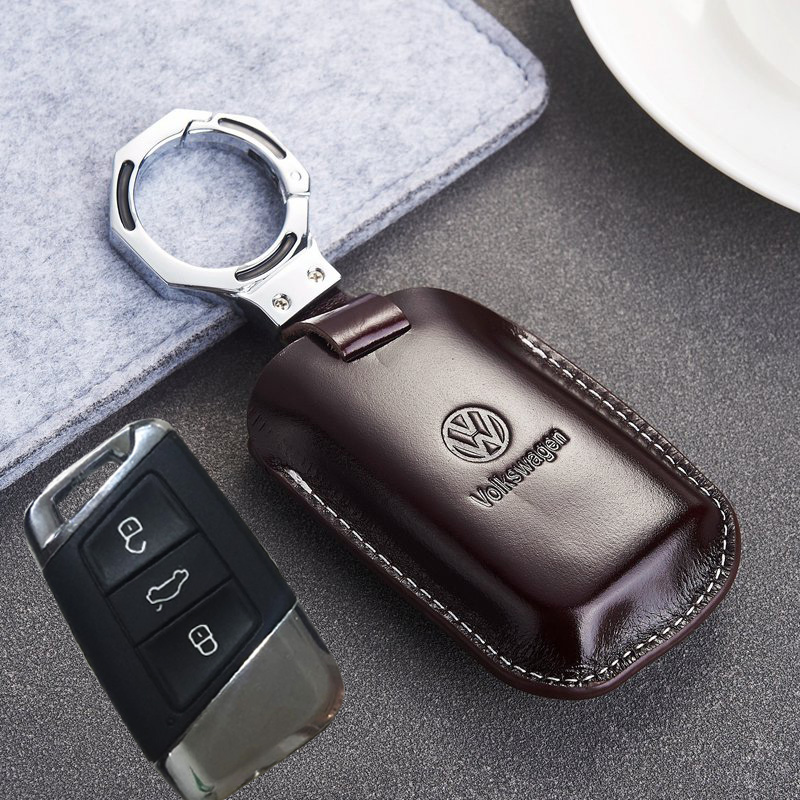 2019 Fosse new CC key case leather modified special 19 new Passat maiteng b8 remote key cover