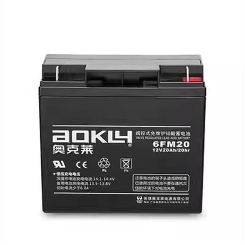 Oakley lead-acid battery 12V20AH maintenance-free 6-FM-20 fire emergency lighting UPS power supply room