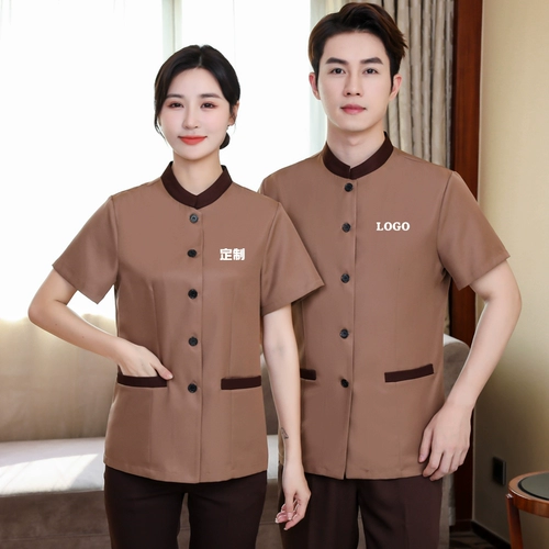 Нарукавники для работы, летний комплект подходит для мужчин и женщин для отеля, короткий рукав