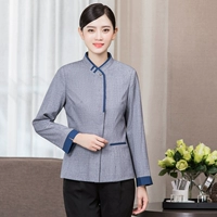 Женский серый топ