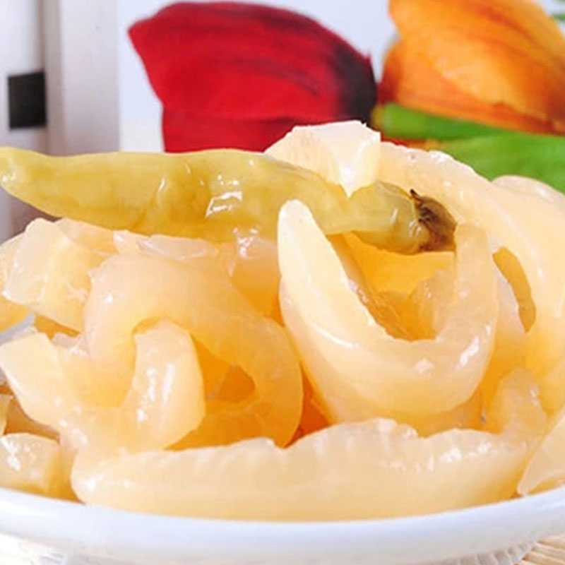 Chongqing specialty pickled pepper pork skin pork skin pork skin snack snack gift pack 500g bulk small package pig skin cooked food