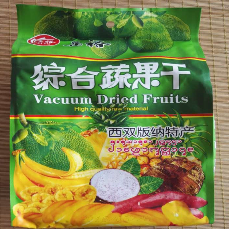 Yunnan speciproduce integrated fruits and vegetables Dry 200g bags Fruit dry mixed with western double version of tasty snacks