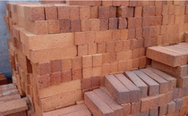 Clay heavy refractory bricks three-point bricks 3 cm thickness barbecue grills charcoal firewood etc can be factory direct sales