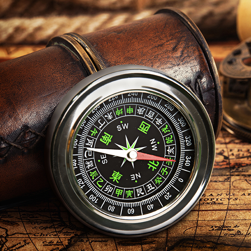 Marine Brigade Outdoor high precision compass Portable Feng Shui Compass Teaching compass for children and students