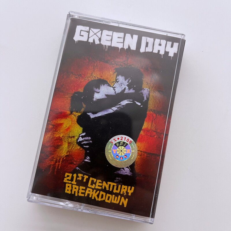 Green Day 21st Century Breadown tapes English songs rock songs brand new undemolished