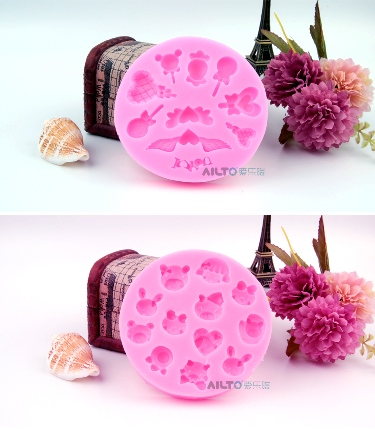 AILTO Philharmonic đất sét tinh khiết đất sét siêu nhẹ giấy đất sét epoxy uv keo silicone khuôn - Tự làm khuôn nướng khuôn rau câu trung thu