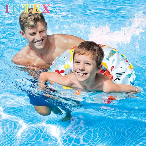 Intex Baby Swim Full Circle Детские плавательные собаки будут праведными для очистки управления дзюту
