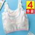 (Bốn-pack) 9-12-14-16 tuổi đồ lót nữ sinh con gái giai đoạn phát triển nhỏ vest áo ngực junior học sinh trung học. 