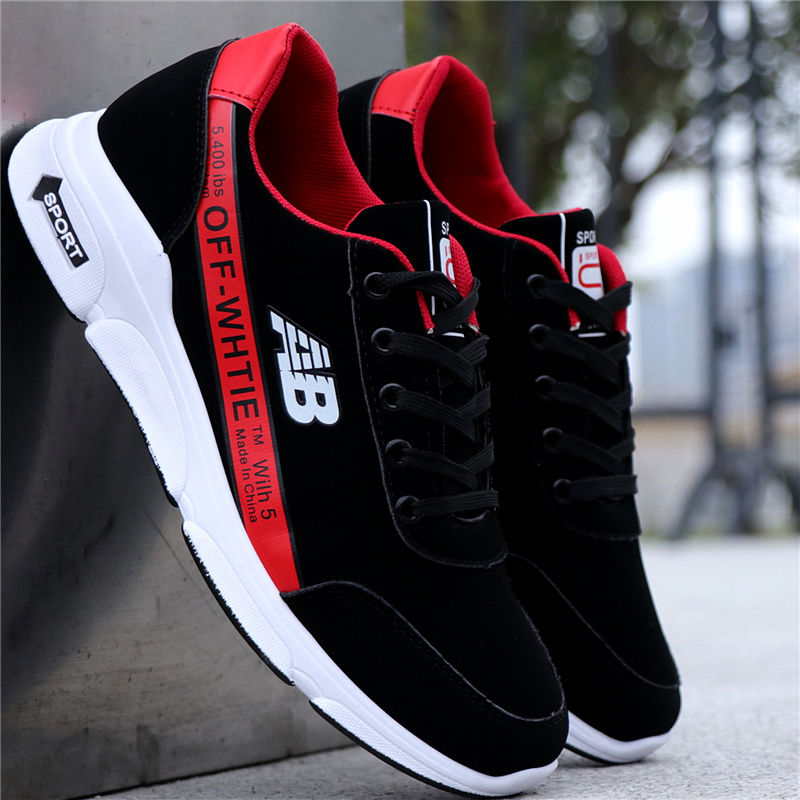 Giày nam 2019 mùa xuân mới Men Casual Shoes Hàn Quốc phiên bản Trend Teen Sneakers Chạy giày Fun