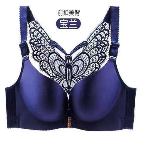 (One-piece set) mã lớn phía trước khóa không vòng thép sexy vẻ đẹp mỡ lại tăng mỡ đang mm300 pound áo ngực