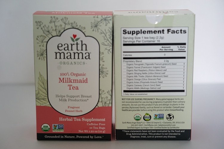 American Earth Mama Earth Mom Organic Milk Tea Milk Tea After Milk Tea Suckling Tea Suckling Increase of Milk-Taobao