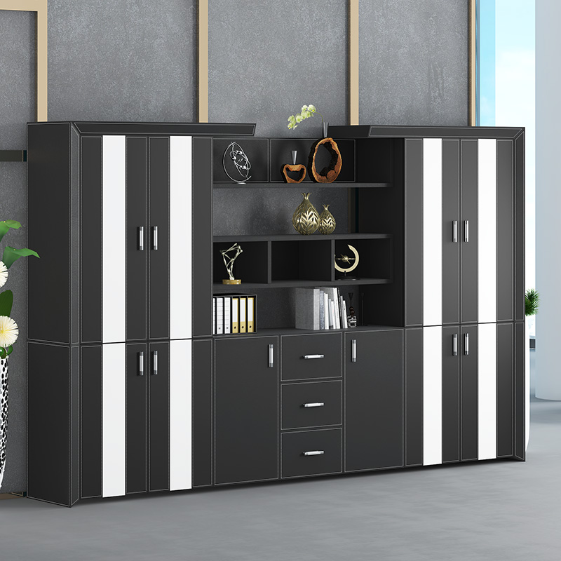 Oana Kiosk Office Furniture Office Cabinet Bookshelf Brief Modern Archives Information Cabinet Bookcase Portfolio Cortical Cabinet