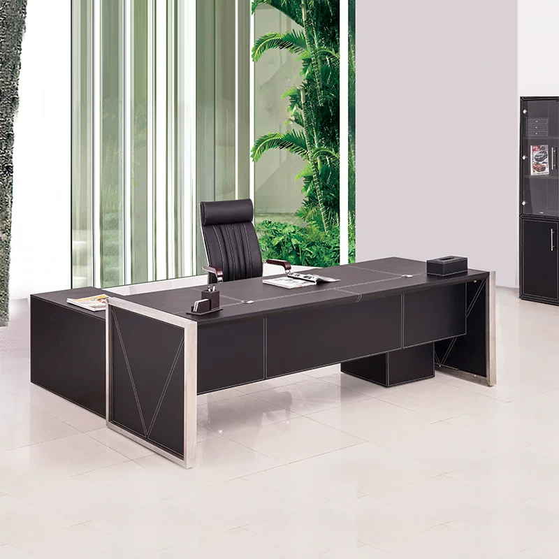 Одна из стола руководителя The boss table president desk supervisor table, стол, письменный стол комплекс простая современная офисная мебель