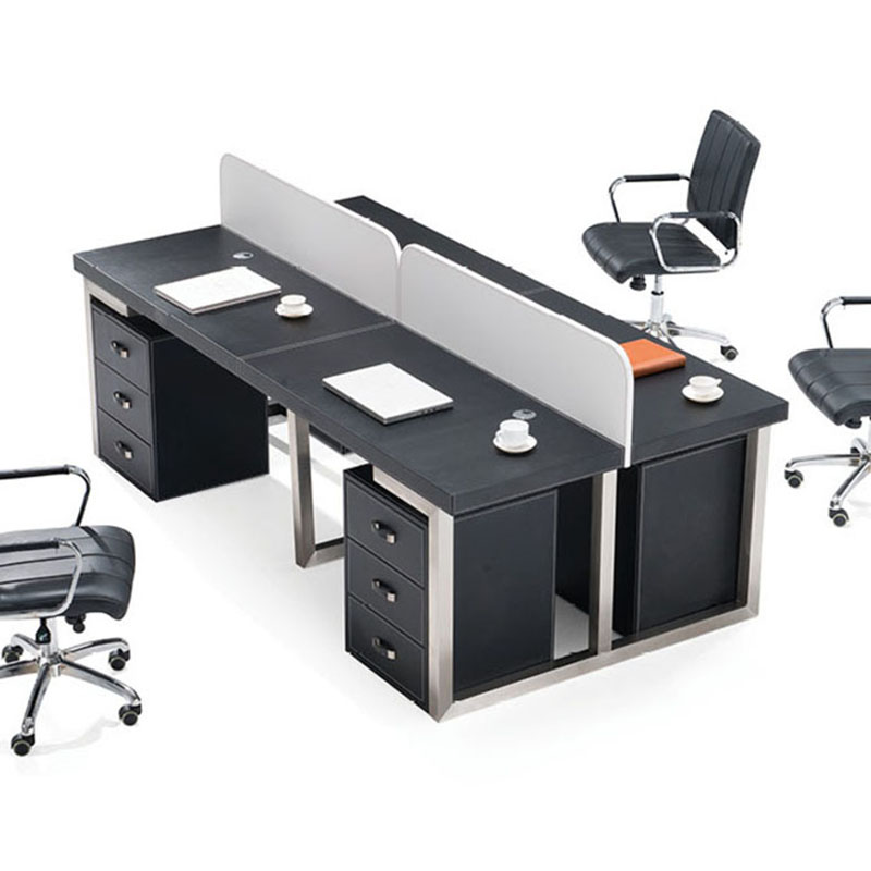Office Furniture Staff Desk Office Staff Desk Brief Brief Modern 2 4 6 People Position Screen Holder Combo