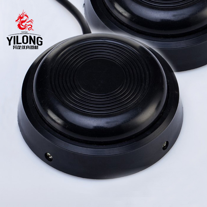 Zhejiang Yilong Tattoo Equipment Large Round Tattoo Machine Power Supply Hook Line Foot Pedal Machine Full Set Switch