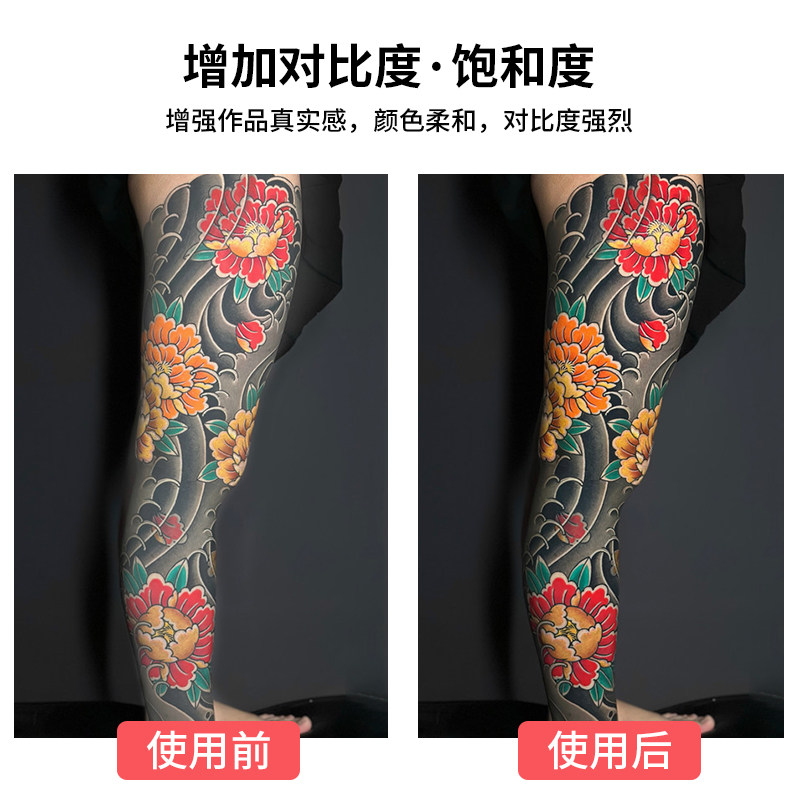 纹身师手机拍照神器LED补光灯去反光支架纹绣工作护眼魔镜套装测评_化妆_淘宝美妆网