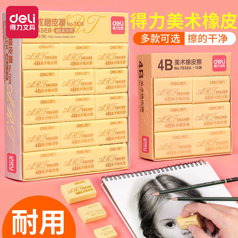 Telei Fine Art Painting Rubber Eraser students special without mark creative like a rubber card can rubber rubber elephant rubber student 4B children cartoon rubber rubber school stationery supplies