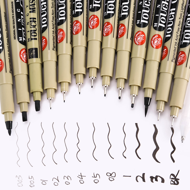 Yi rhyme waterproof needle pen set pen pen pen pen pen pupil with tick pen black pen pen style sketch sketch sketch pen pen pen pen pen pen pen pen