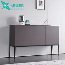 Italian minimalist entrance cabinet Shoe cabinet Multi-function locker Living room decoration cabinet Modern dining room side cabinet can be customized
