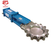 National heavy valve large caliber hard sealing stainless steel concealed rod knife gate valve to clamp pneumatic knife gate valve PZ673X