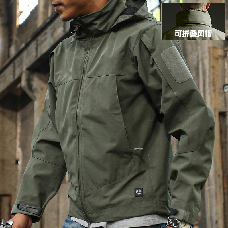 Softshell Jacket Three-In-One Men's New Outdoor Sports Fleece-Lined Warm Spring and Autumn Jacket Mountaineering Jacket Softshell Jacket Three-In-One Men's New Outdoor Sports Fleece-Lined Warm Spring and Autumn Jacket Mountaineering Jacket