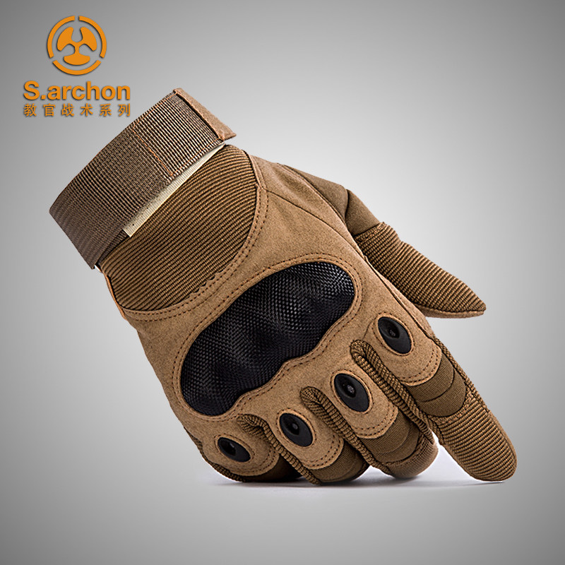Sports half finger gloves male military fans Spring and Autumn outdoor tactical gloves fitness non-slip wear-resistant riding gloves