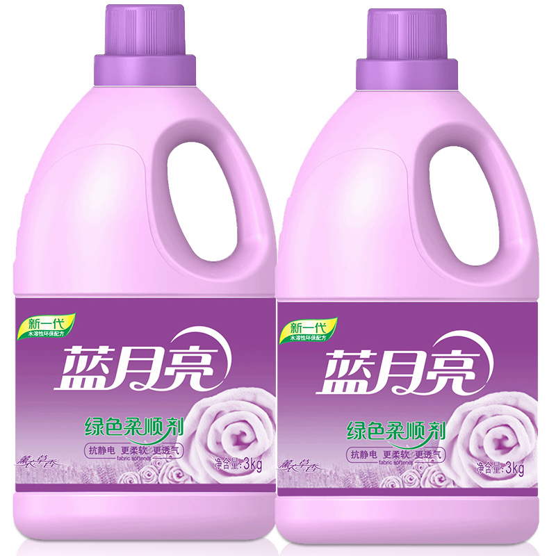 12斤!蓝月亮柔顺剂衣物护理液