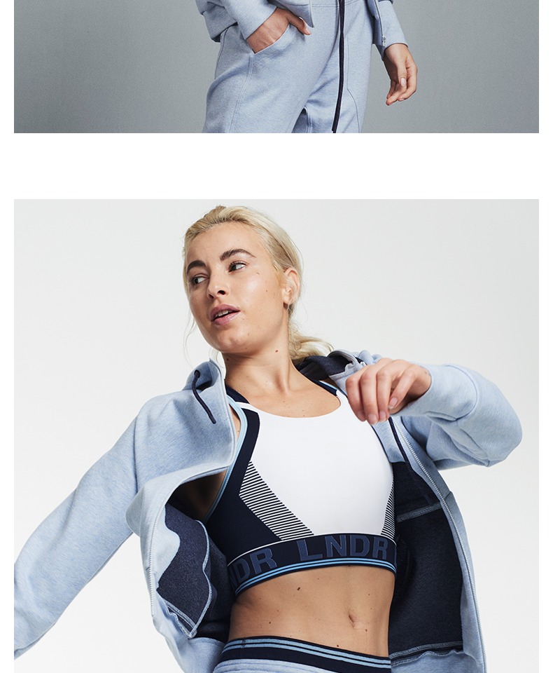 RESHAPE / Tu sửa LNDR Sức mạnh trung bình Đồ lót thể thao Vest Fitness Bra Nữ Ngực không Pad Gamma - Đồ lót thể thao áo ba lỗ tập gym nữ