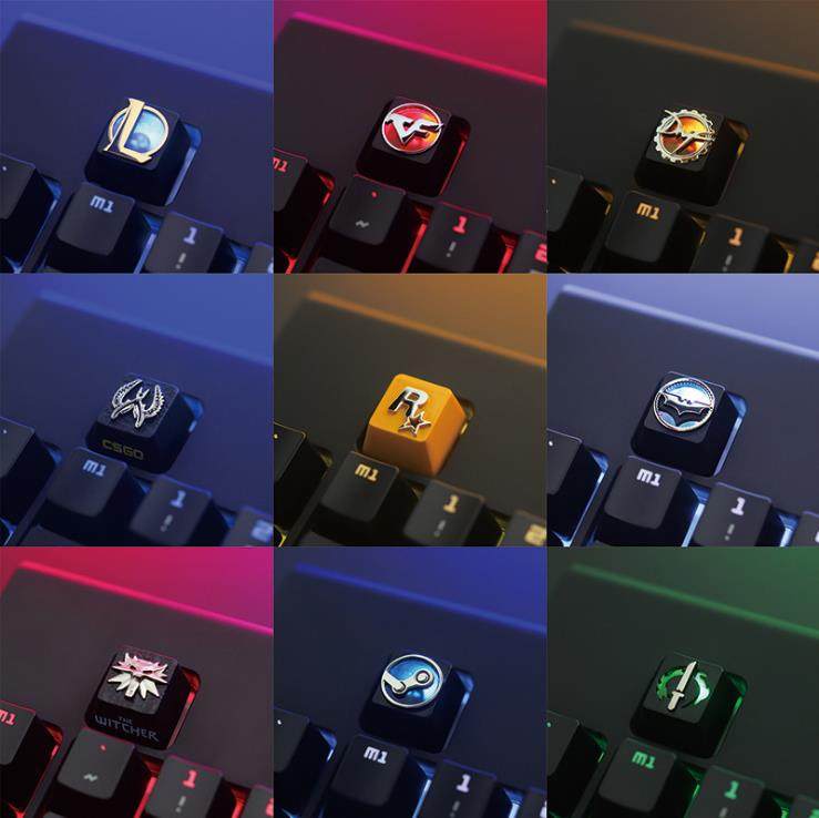 Keystone Keycap Iron Man Hearthstone Legend One Piece Starcraft 2 Reactor Switch Handle CSGO Pan X