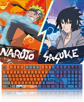 Akko 3108V2 Naruto Mechanical Keyboard Game Wired German Cherry Axis Cherry Axis Red Axis Tea